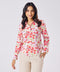 Breezy Red Printed Shirt